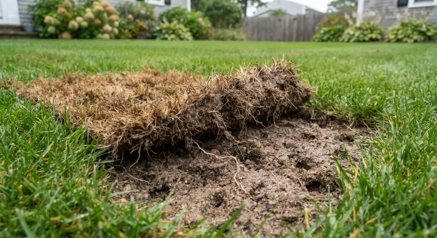 How to Read Your Lawn for Grub Damage on Cape Cod (Before It's Too Late)